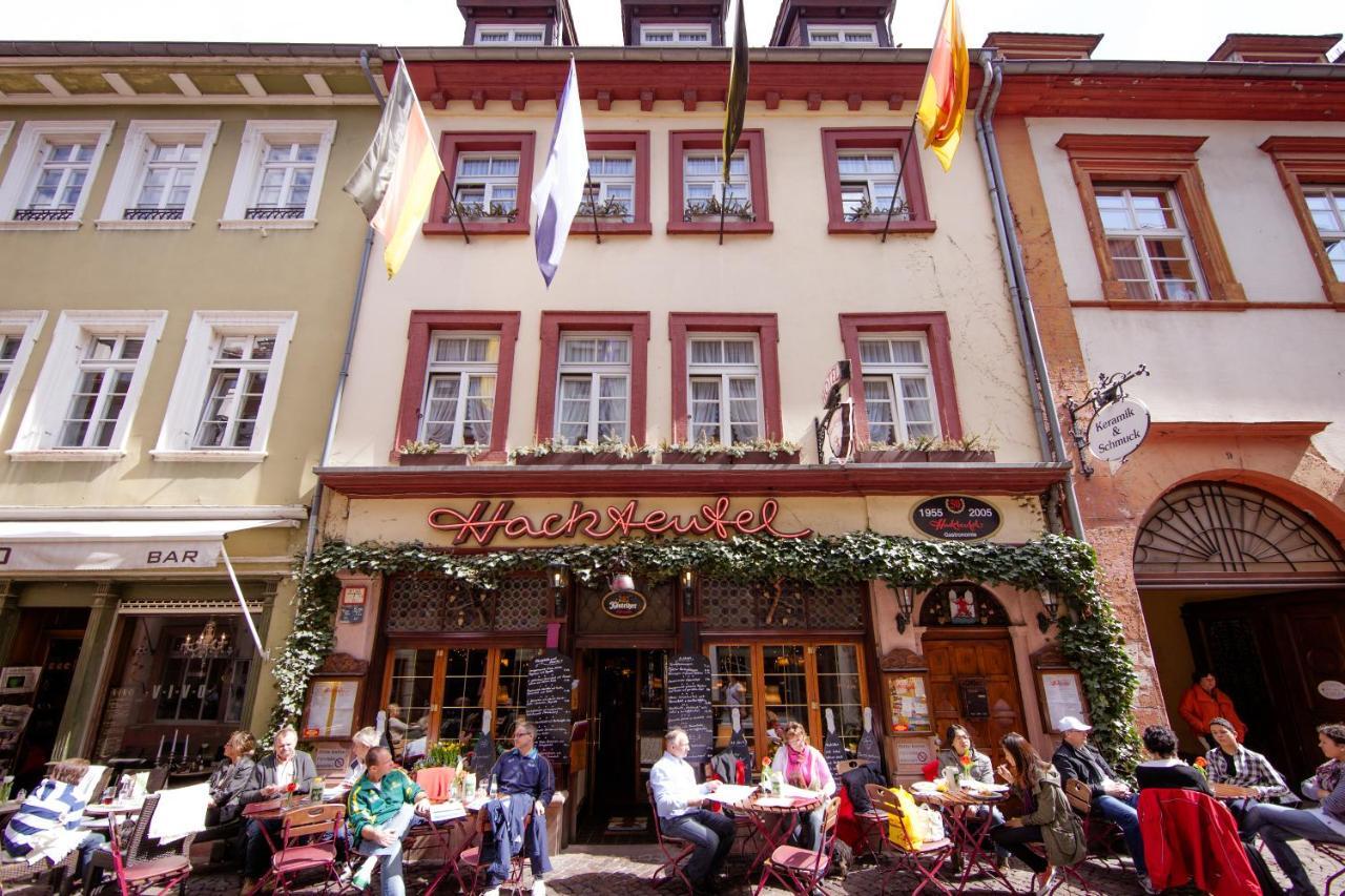 Hotel-Restaurant Hackteufel Heidelberg Extérieur photo